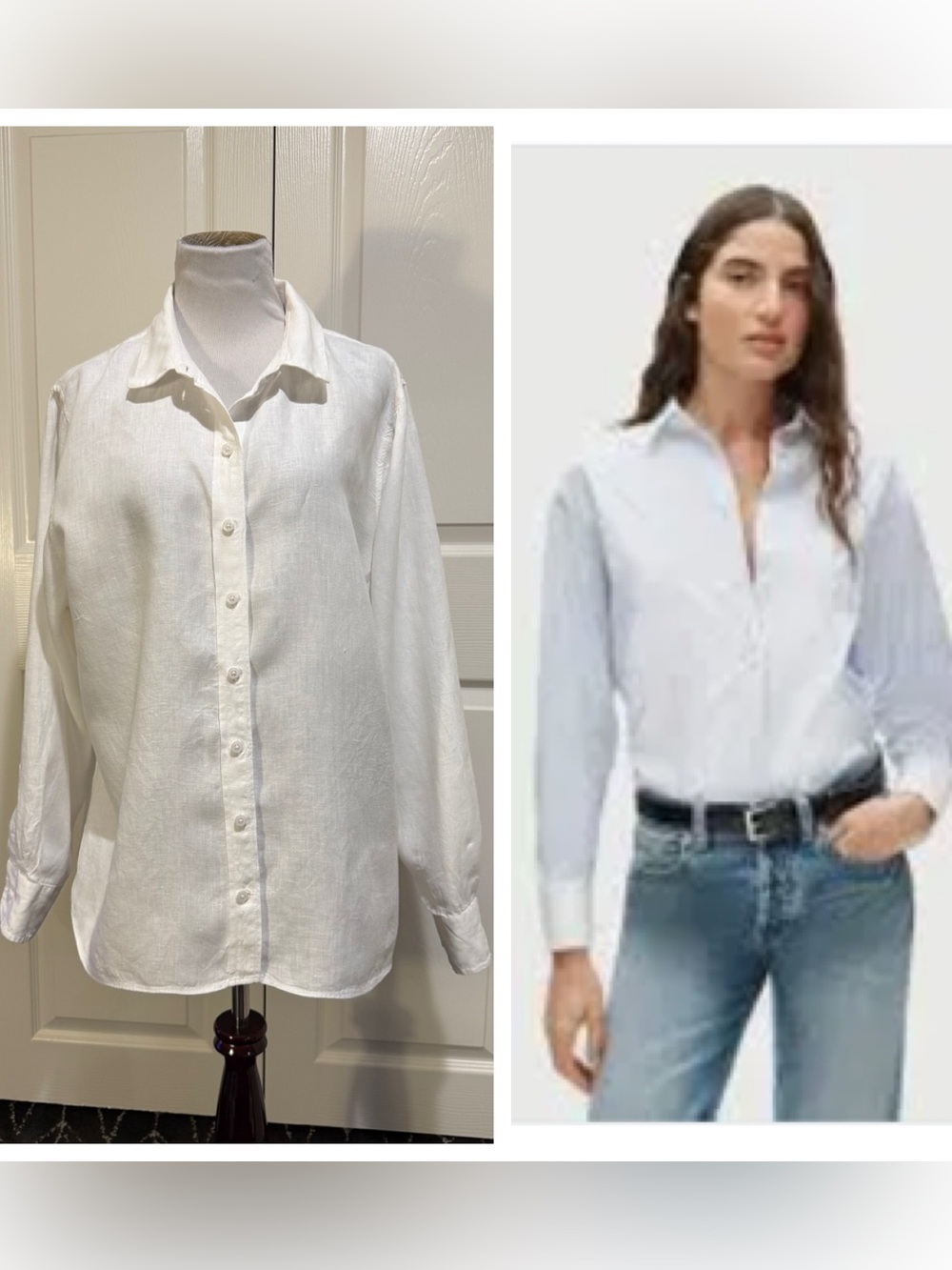 J Crew Wren slim shirt in Baird McNutt Irish linen